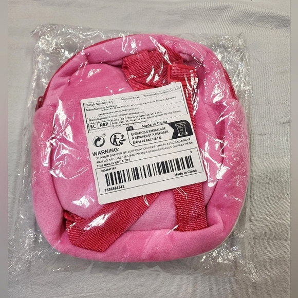 NWT Hello Kitty Soft Plush Mini Backpack Purse - Picture 3 of 8